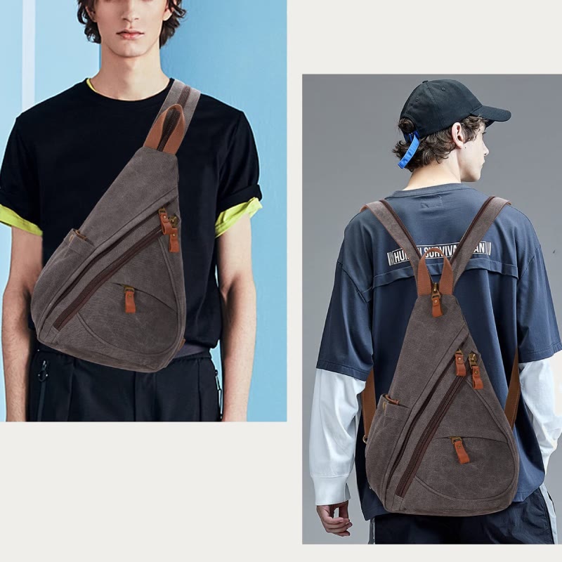 Sling Backpack for Men & Women – Casual Travel Daypack