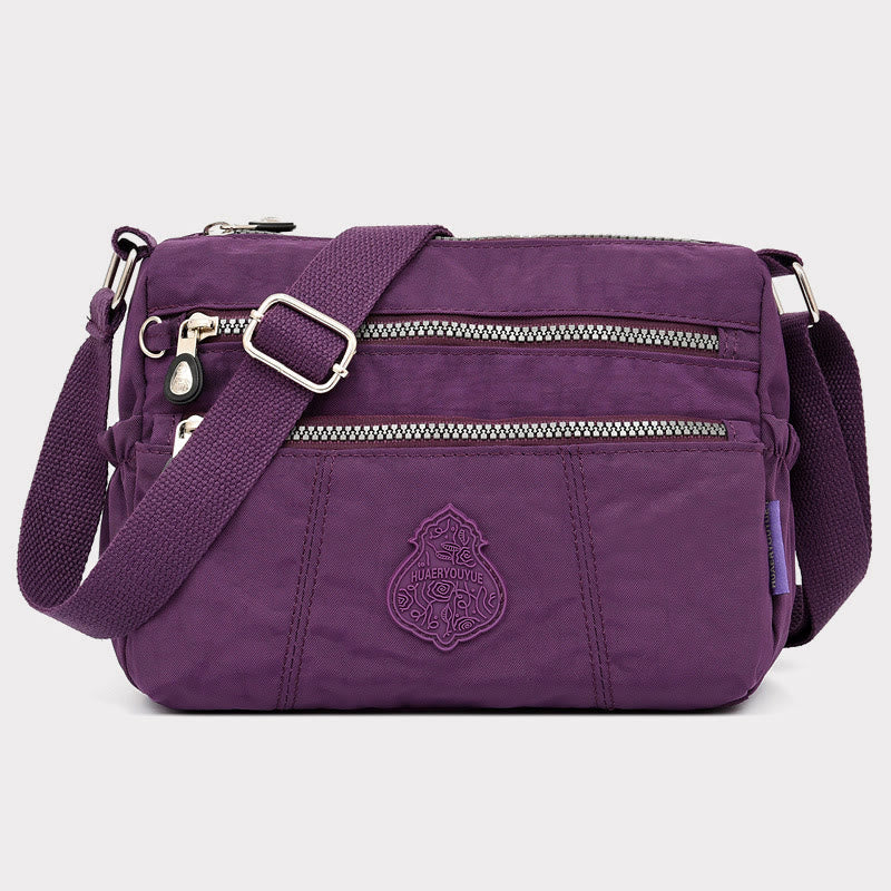 Urban Casual Crossbody Bag for Women – Lightweight Nylon Cloth Mother Bag