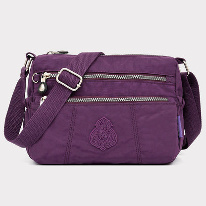Urban Casual Crossbody Bag for Women – Lightweight Nylon Cloth Mother Bag