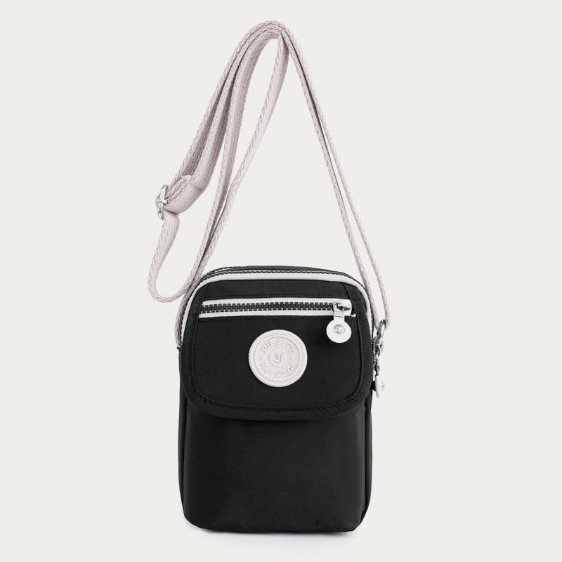 Mini Crossbody Bag – Waterproof Nylon Simple Solid Color Shopping Bag - VOTVO
