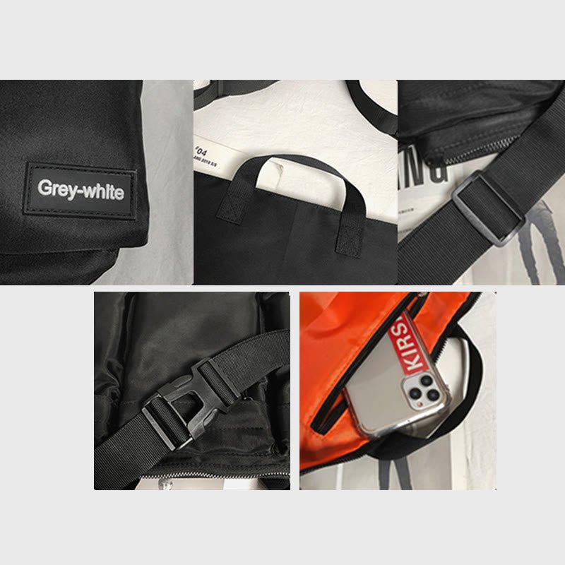 Men’s Sports Waist Bag – Large Capacity Leisure Crossbody Bag - VOTVO