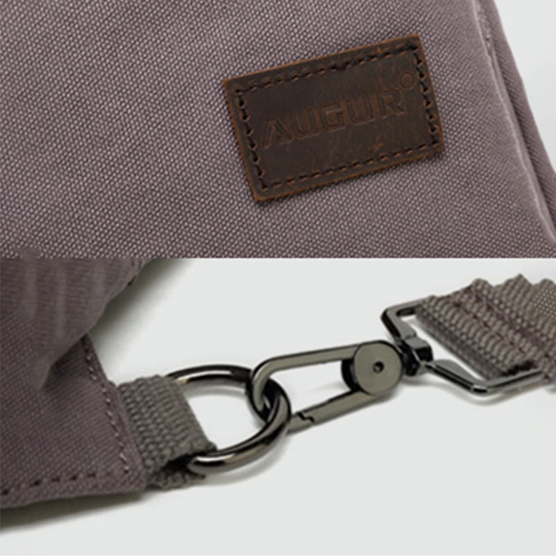 Sling Bag for Men - Retro Canvas Crossbody Fanny Pack Backpack