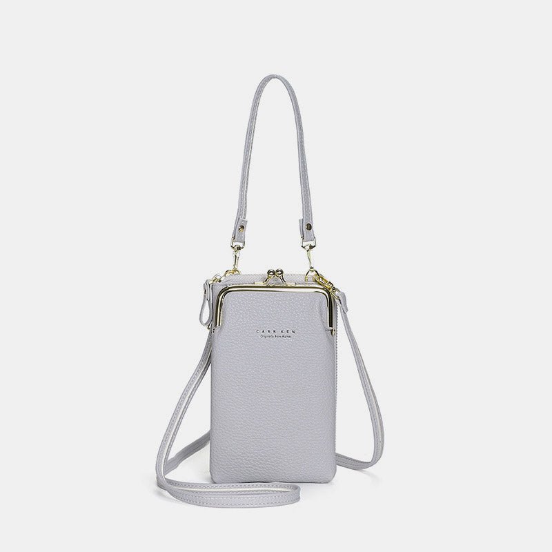 Multifunctional Kiss - Lock Crossbody Phone Bag - VOTVO