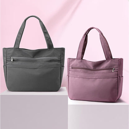 Simple Casual Nylon Tote Bag for Women – Everyday Shopping Handbag