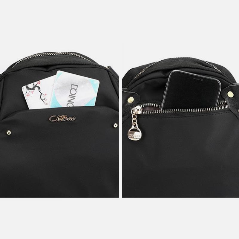 Simple Crossbody Bag for Women – Large Capacity Nylon Outing Bag for Daily Use & Shopping - VOTVO