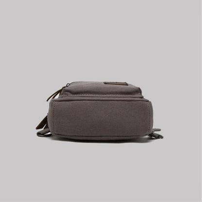 Sling Bag for Men - Retro Canvas Crossbody Fanny Pack Backpack