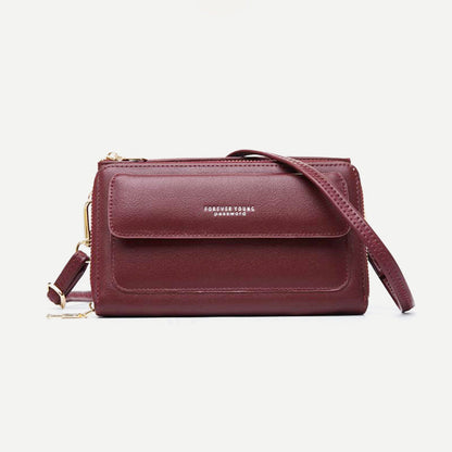 Small Crossbody Cell Phone Bag Wallet Clutch with Card Slots for Women