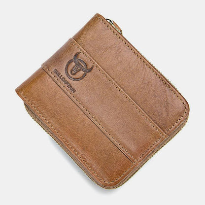 RFID Antimagnetic Vintage Genuine Leather Wallet - VOTVO