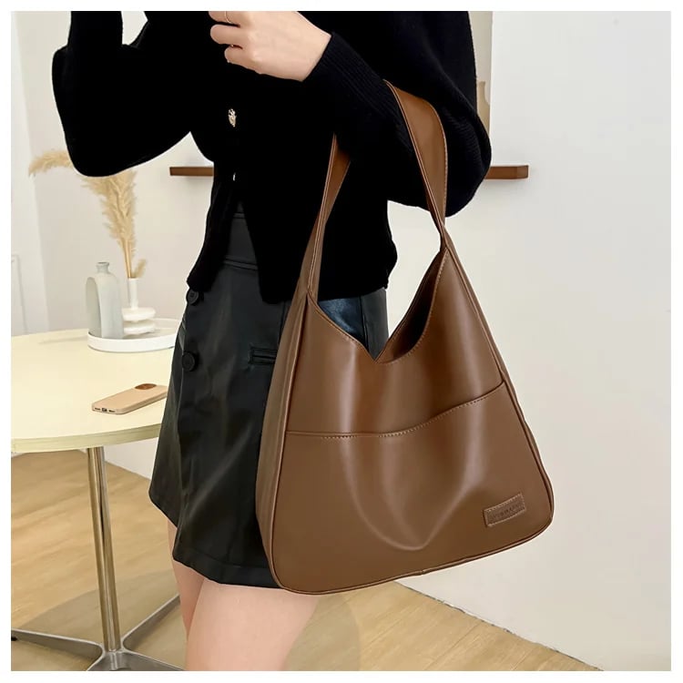 Simple leather tote bag👜 - VOTVO