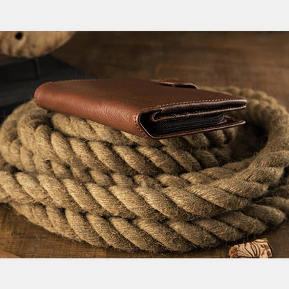 Premium Real Leather Large Capacity Vertical Wallet for Men – Slim, Durable & Stylish - VOTVO