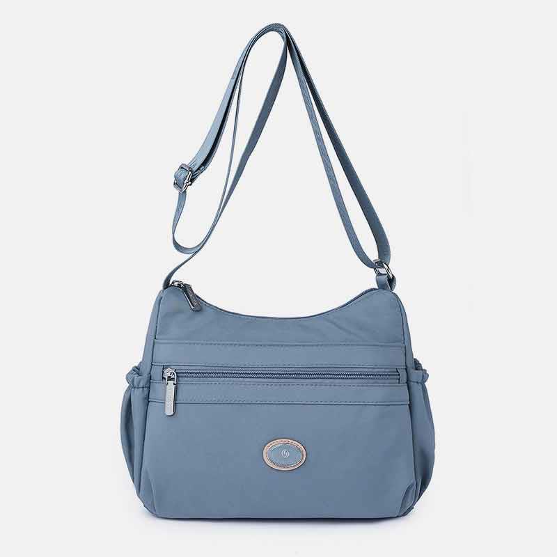 Multiple Color Crossbody Purse for Women - Large Nylon Commuter Bag - VOTVO