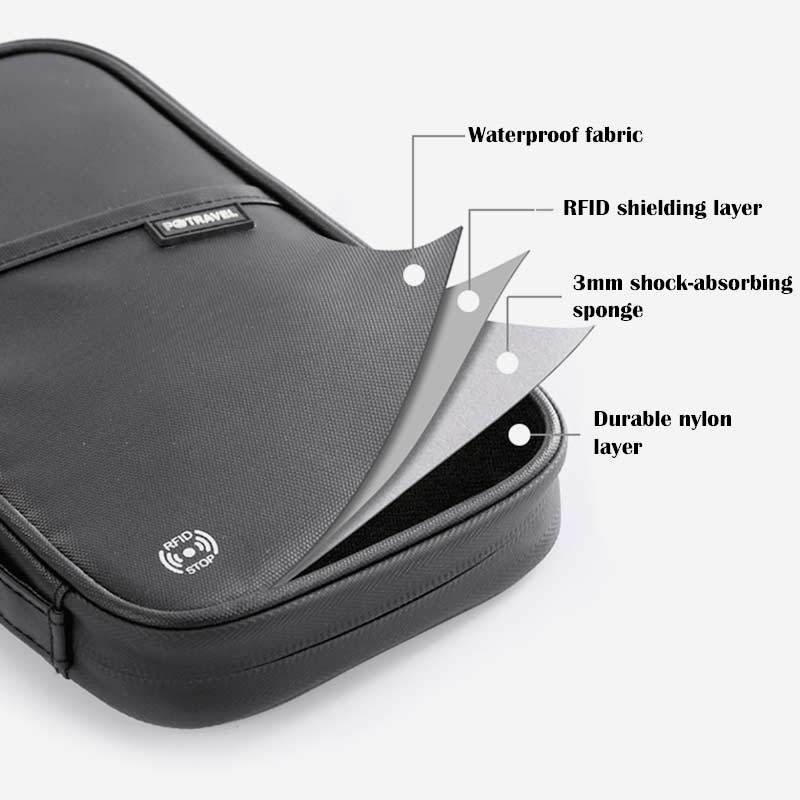 RFID Multifunctional Waterproof Passport Holder - VOTVO