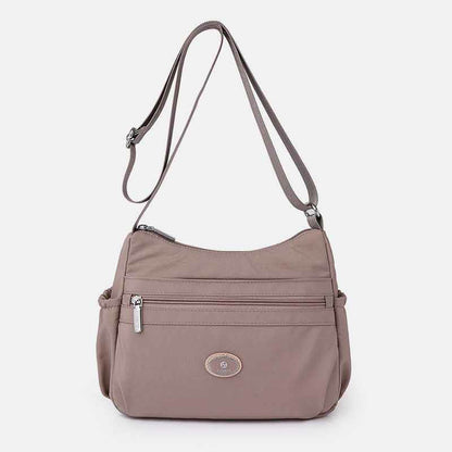 Multiple Color Crossbody Purse for Women - Large Nylon Commuter Bag
