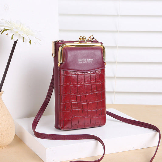 Small Crossbody Cell Phone Purse – Mini Shoulder Bag & Wallet for Women