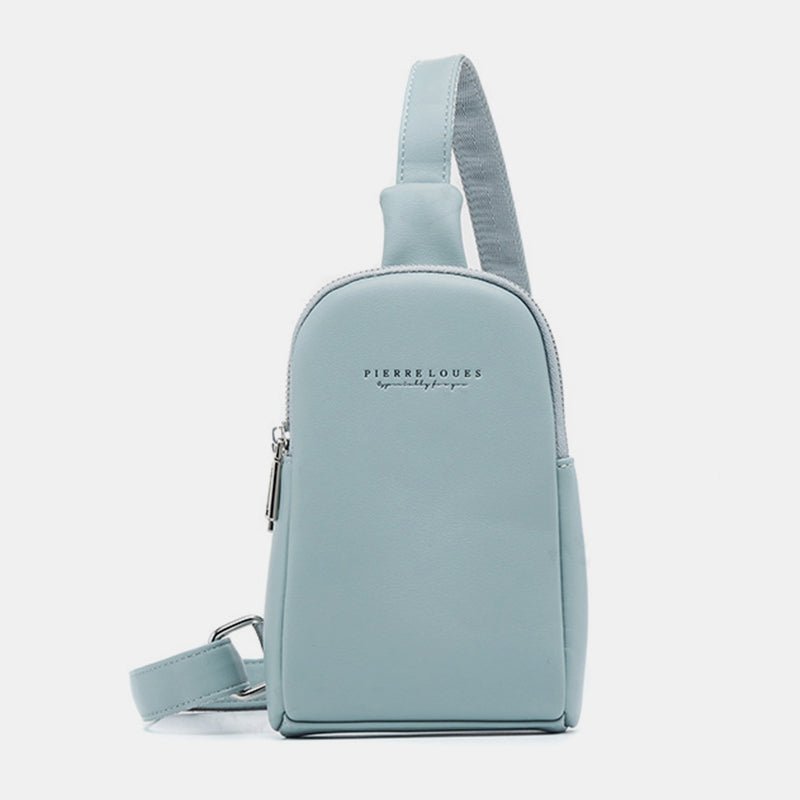 Lightweight Casual Sling Bag for Women – PU Leather Small Crossbody Backpack - VOTVO