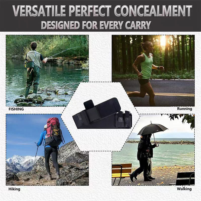 Tactical Belt Bag for Men – Multi-Function Outdoor Sports Waist Pack with Adjustable Strap