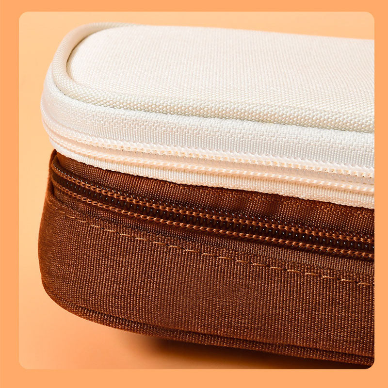 Large Capacity Pencil Case for School Students | Adult Pencil Pouch Office Organizer