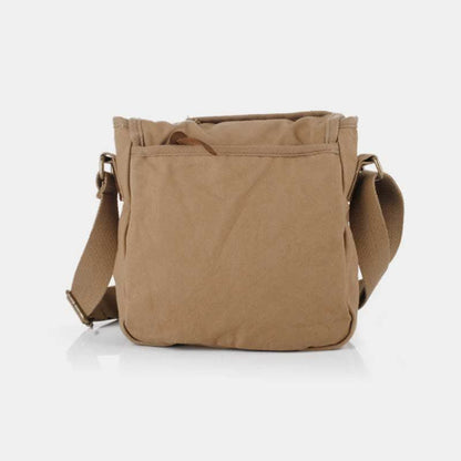 Small Canvas Messenger Bag – Casual Travel & Working Crossbody Shoulder Bag