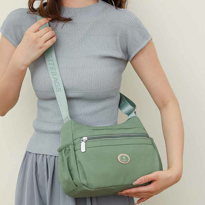Multiple Color Crossbody Purse for Women - Large Nylon Commuter Bag - VOTVO