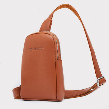 Lightweight Casual Sling Bag for Women – PU Leather Small Crossbody Backpack - VOTVO