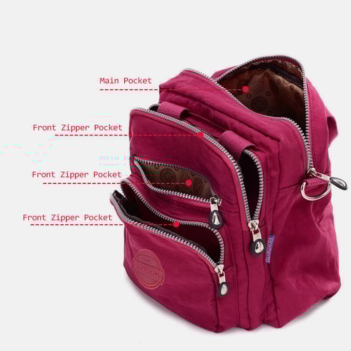 Multifunctional everyday shoulder bag
