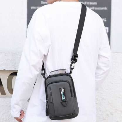 Pratica borsa a tracolla da uomo – Borsa da viaggio impermeabile