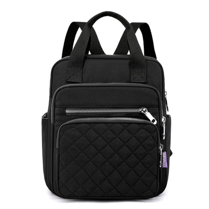 Quilted Backpack Stylish Shoulder Bag for Women Traval Casual Purses