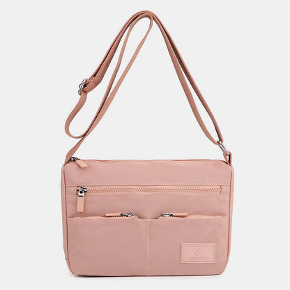 Multi-Pocket Lightweight Waterproof Casual Crossbody Bag for Women