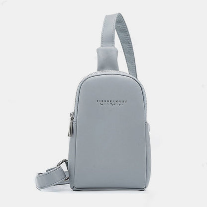 Lightweight Casual Sling Bag for Women – PU Leather Small Crossbody Backpack - VOTVO