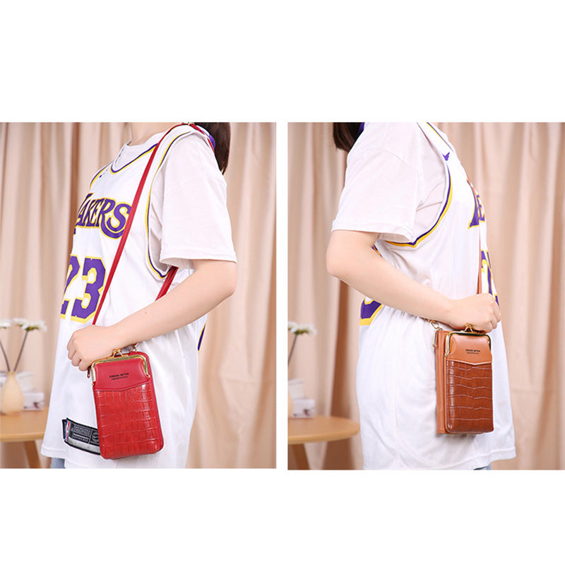 Small Crossbody Cell Phone Purse – Mini Shoulder Bag & Wallet for Women