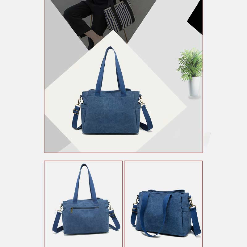Large Canvas Tote Bag Unisex - Perfect for Daily Use and Travel