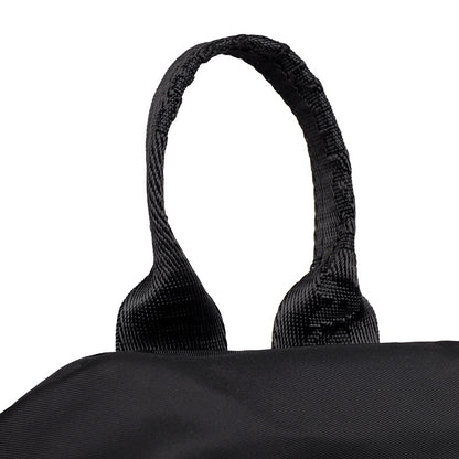 Black Oxford Backpack for Travel and Everyday Use