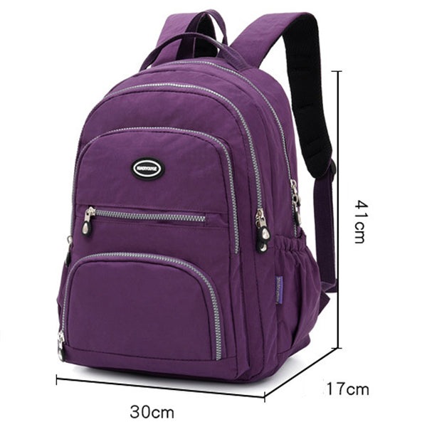 Waterproof Large Capacity Backpack – Multi-Layer Travel & School Bag