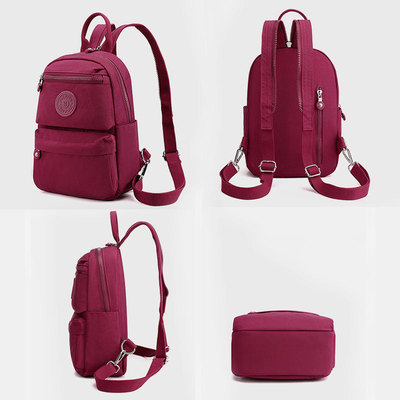 Multifunctional Waterproof Casual Sling Bag Backpack for Women