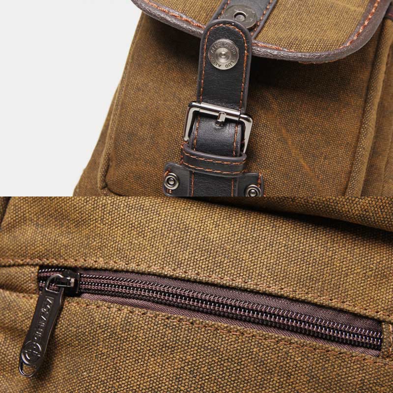 Sling Bag for Men – Lightweight Outdoor Sport Canvas Crossbody Backpack