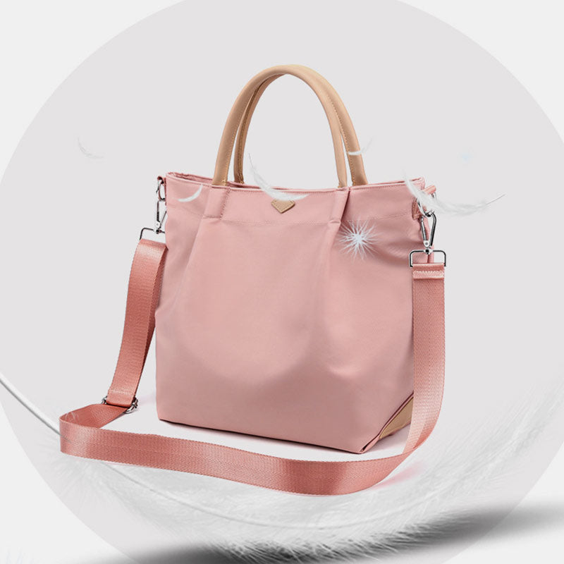 Large Capacity Lightweight Waterproof Casual College Style Handbag Crossbody Bag for Women