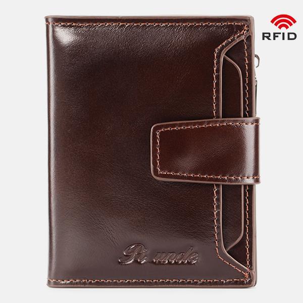 RFID Large Capacity Genuine Leather Multi - Card Wallet – Secure, Stylish, and Practical - VOTVO