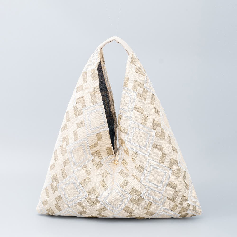 Triangle Underarm Bag for Women - Classic Canvas Shoulder Bag - VOTVO
