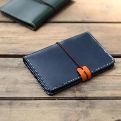 Real Leather Multifunctional Vintage Passport Holder & Card Case