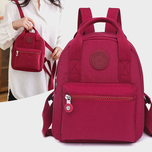 Pure Color Large Capacity Backpack for Women | Leisure Travel & Daily Use