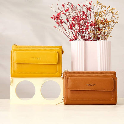 Small Crossbody Cell Phone Bag Wallet Clutch with Card Slots for Women