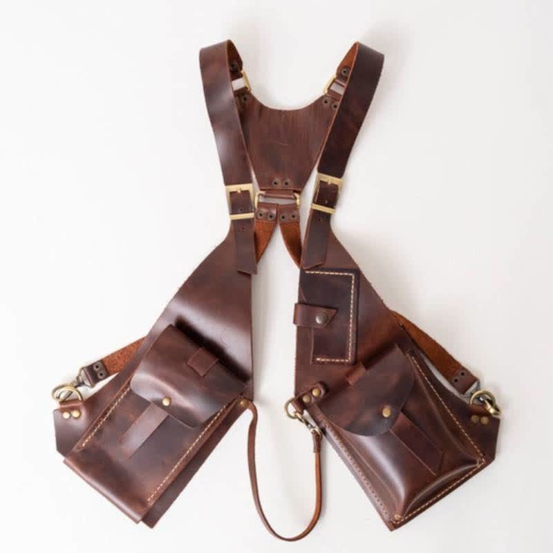 Medieval Underarm Shoulder Holster Phone Bag Wallet Pocket Card Holder - VOTVO