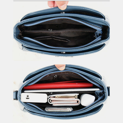 Crossbody Bag for Women – PU Leather Shoulder Handbag with Adjustable Strap
