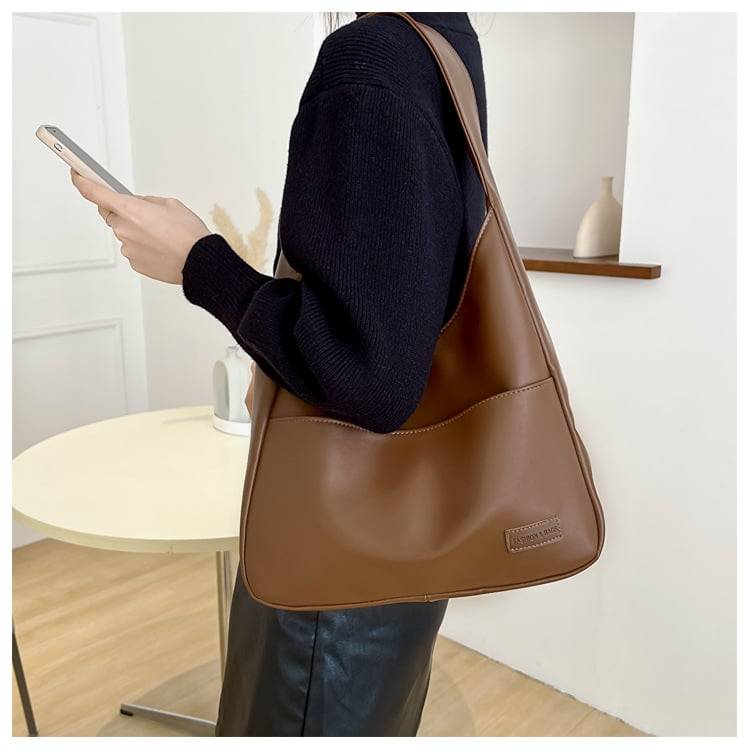 Simple leather tote bag👜 - VOTVO