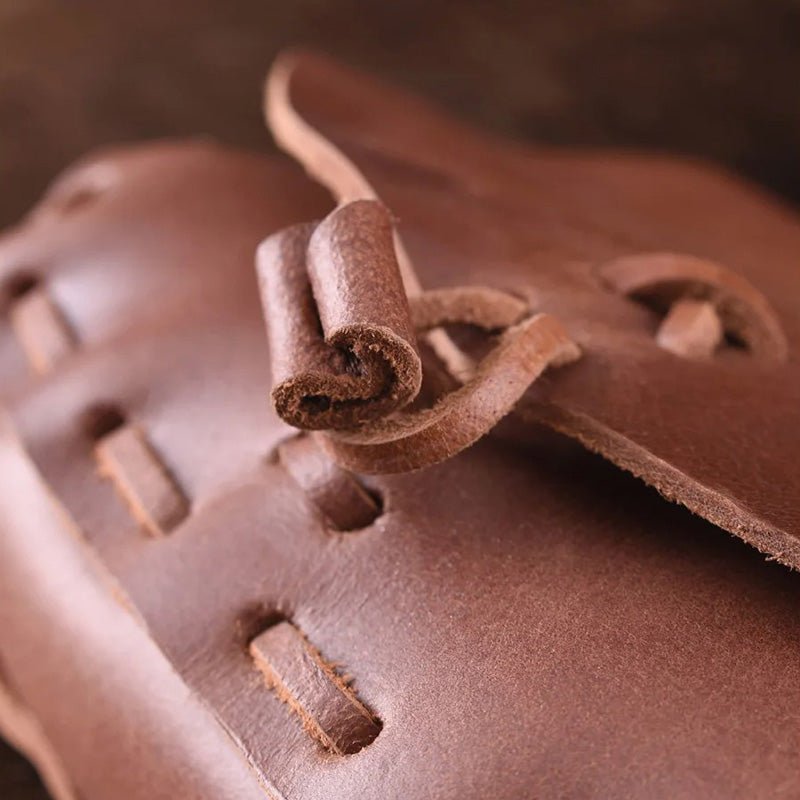 Medieval Leather Bag Pouch – Portable Coin Purse Belt Holster Waist Bag - VOTVO