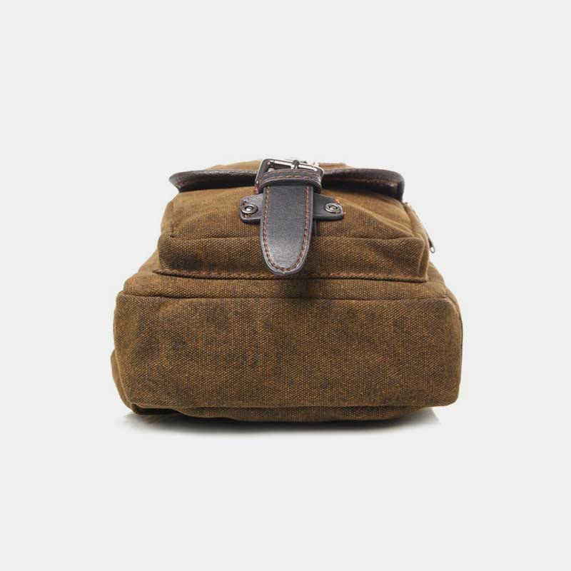 Sling Bag for Men – Lightweight Outdoor Sport Canvas Crossbody Backpack