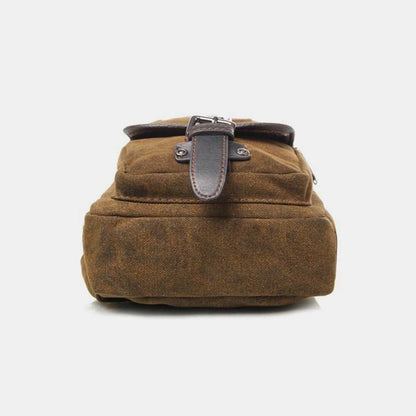 Sling Bag for Men – Lightweight Outdoor Sport Canvas Crossbody Backpack