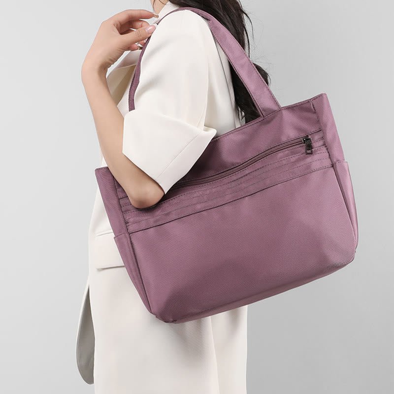 Simple Casual Nylon Tote Bag for Women – Everyday Shopping Handbag - VOTVO