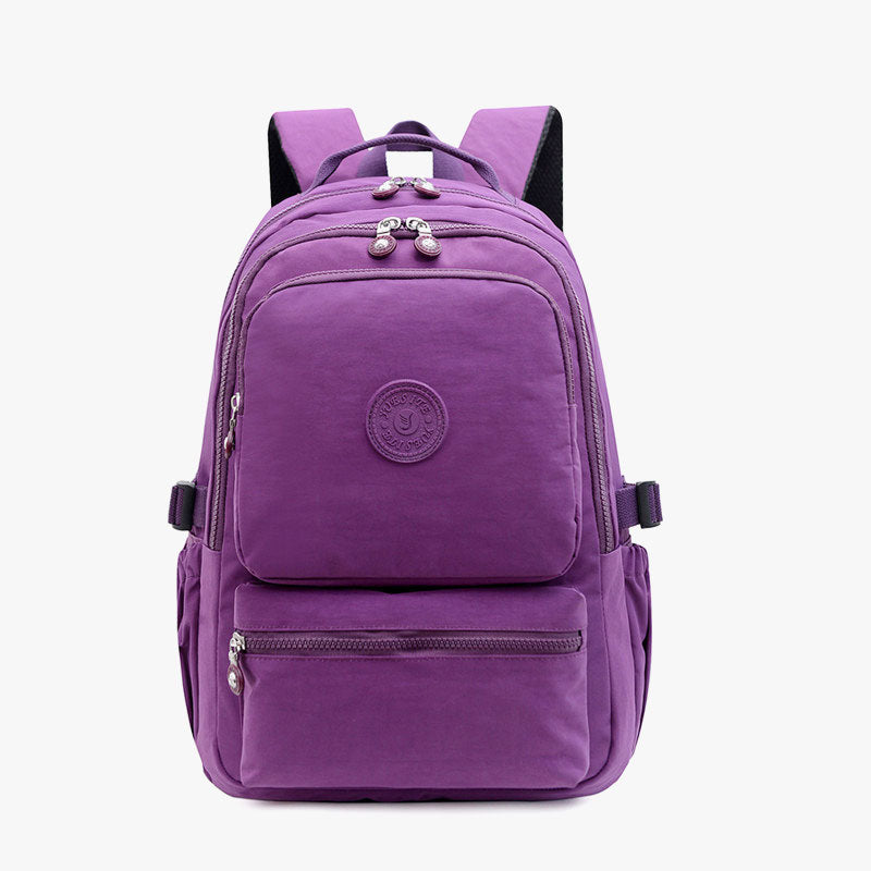 Lightweight Waterproof Backpack – Large Capacity Multi-Pocket Casual Daypack