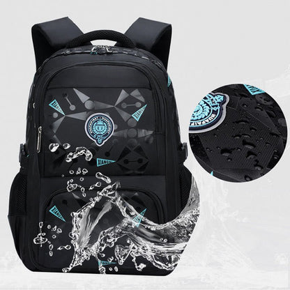 Rolling Wheels Backpack for Teens & Students – Multifunctional Travel Bookbag with Adjustable Straps - VOTVO